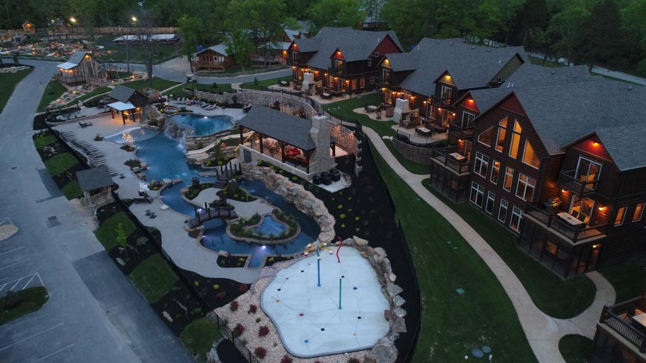 Watermill Cove Resort Lakefront Lodge By Silver Dollar City Pool Lazy River Branson Exterior photo